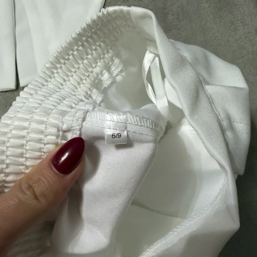 Beau Elegant White Baby boy white tuxedo like new